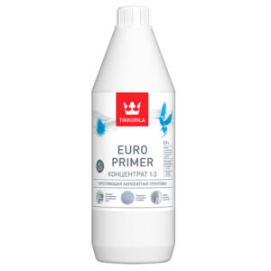 Евро Праймер (EURO PRIMER TIKKURILA) укрепляющая акриловая грунтовка