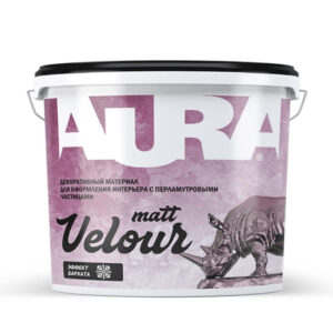 Аура Декор Велюр Матт (Aura Decor Velour Matt) декоративный материал для оформления интерьеров