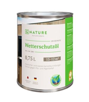280 G-Nature Защитное масло для внешних работ (Wettrschutzol)